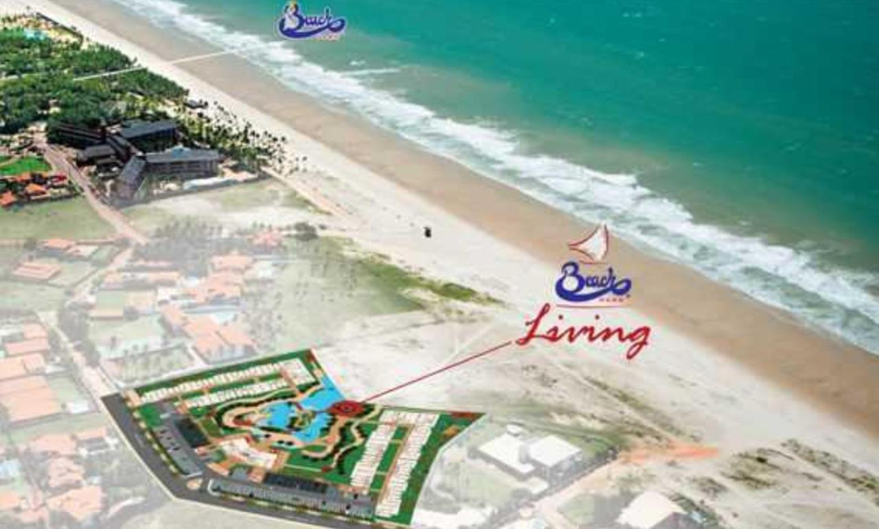 Beach Living - Porto Das Dunas - Ap Terreo 300M Beach Park Pe Na Areia อากีราซ ภายนอก รูปภาพ