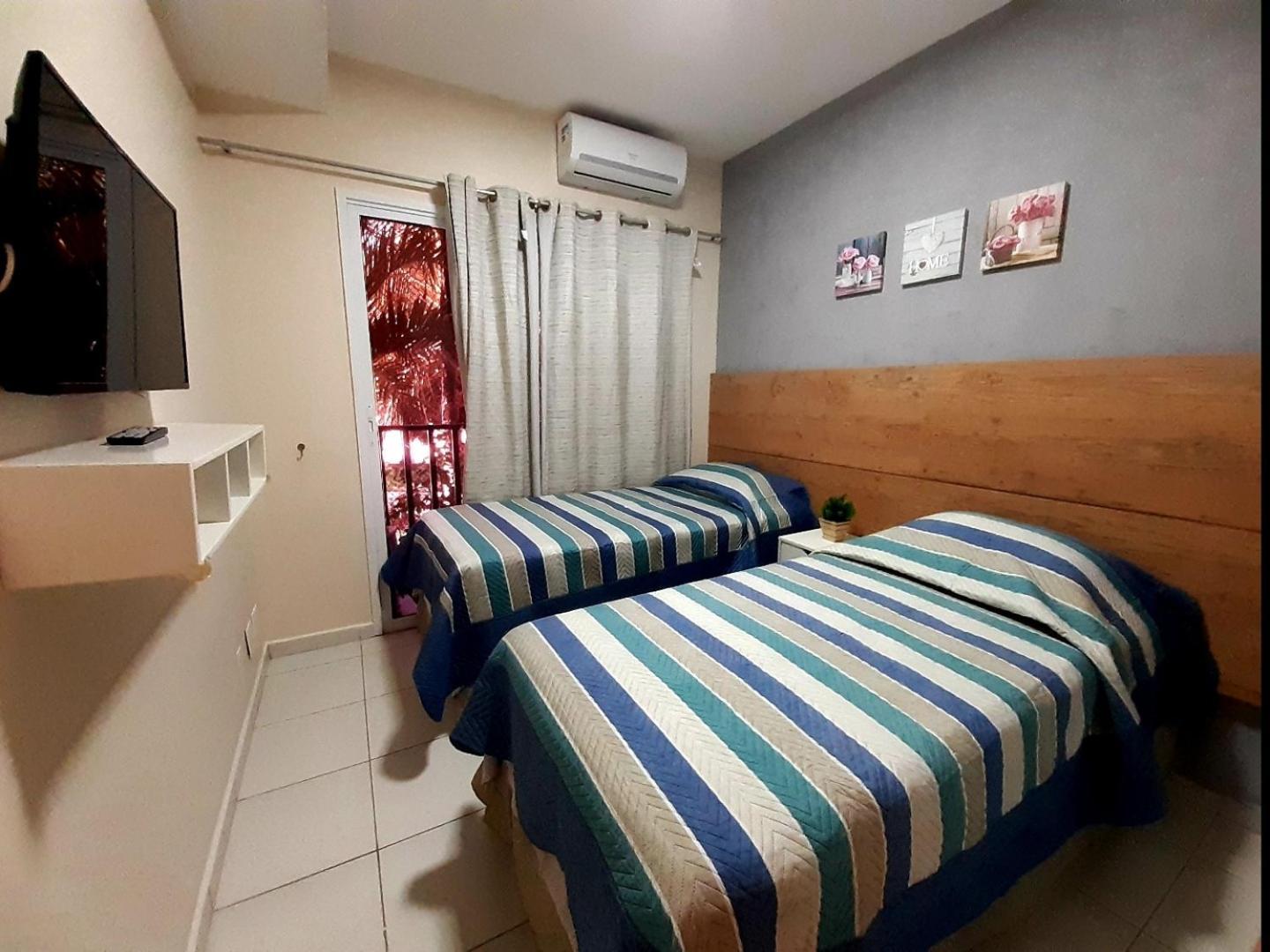 Beach Living - Porto Das Dunas - Ap Terreo 300M Beach Park Pe Na Areia อากีราซ ภายนอก รูปภาพ